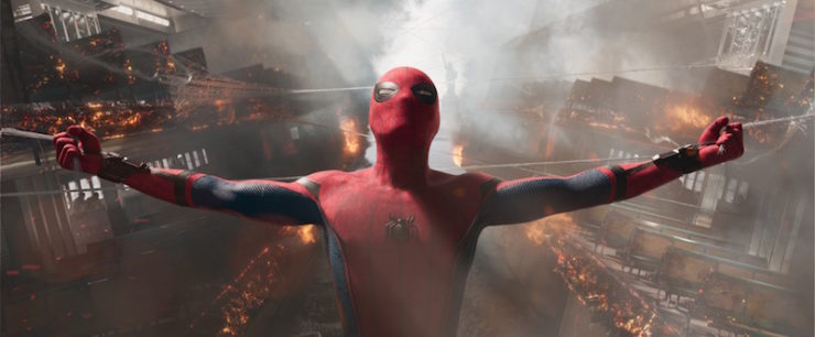 Staten Island Ferry scene Spider-Man Homecoming