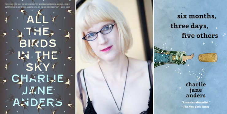 Charlie Jane Anders sci-fi YA trilogy coming of age in outer space Tor Teen