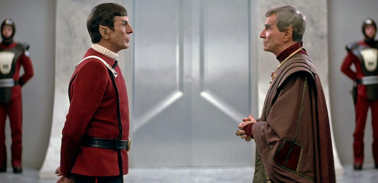 Star Trek IV, Spock and Sarek