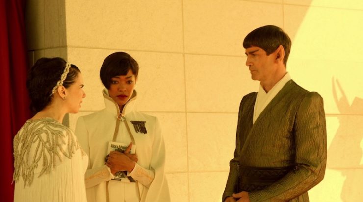 Star Trek: Discovery, Sarek, Amanda, and Michael