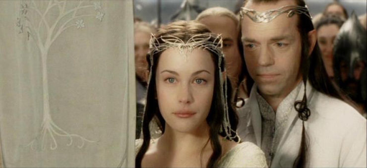 Elrond Arwen Lord of the Rings TV speculation