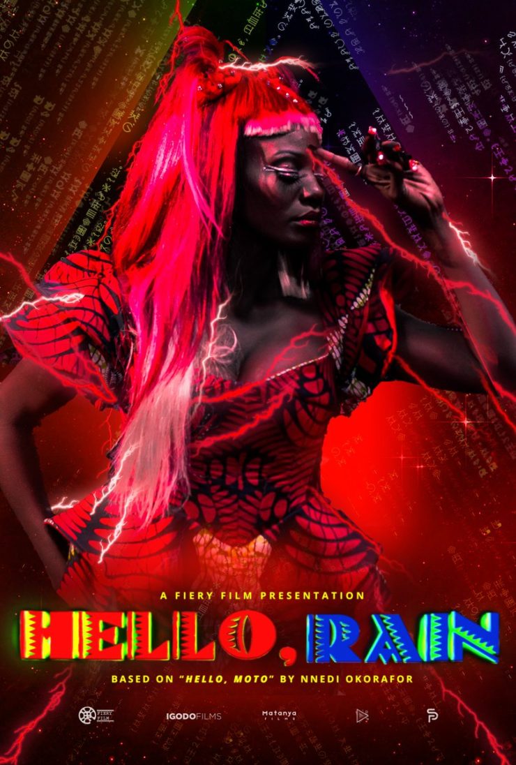 Hello, Rain character posters Coco Nnedi Okorafor