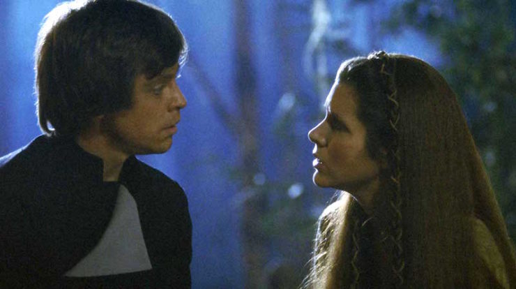 Luke and Leia. Return of the Jedi