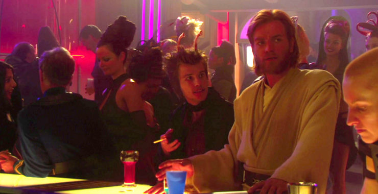 Obi-Wan Kenobi, drinking