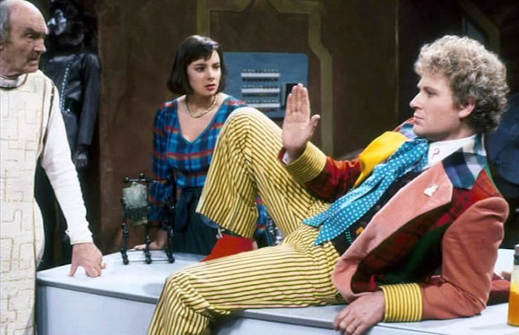 Doctor Who,, Sixth Doctor and Peri