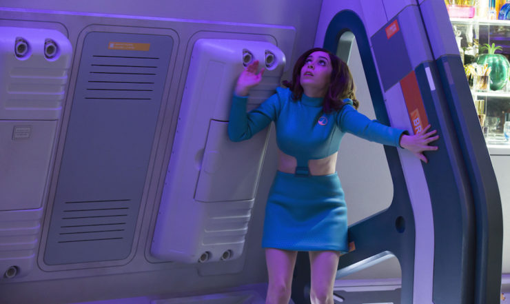 Black Mirror "USS Callister" television review Star Trek homage tropes critique male nerd fantasies
