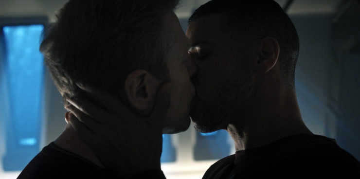 Star Trek: Discovery Vaulting Ambition Stamets Culber kiss