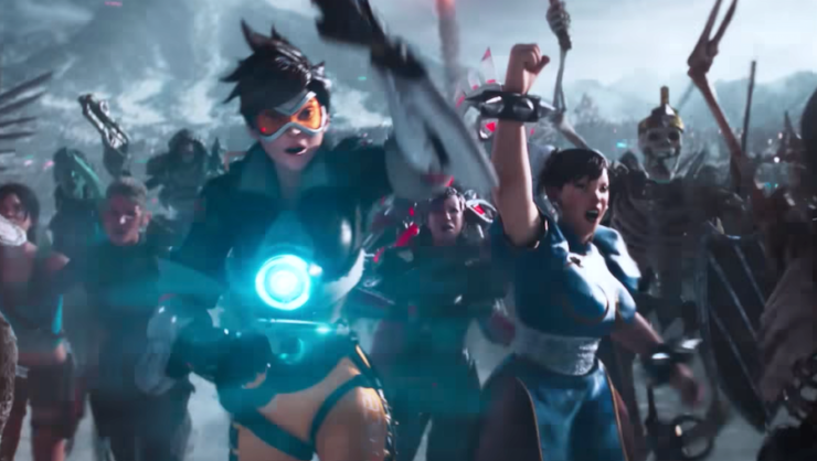 Chun Li and Tracer Ready Player One