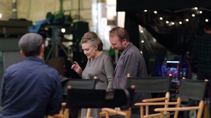 Carrie Fisher The Director and the Jedi documentary Star Wars: The Last Jedi Rian Johnson SXSW