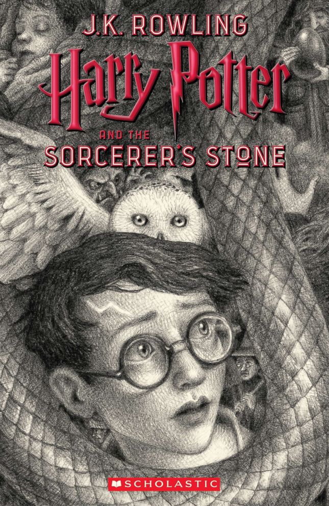 Harry Potter series, 20th anniversary, cover art, Brian Selznick