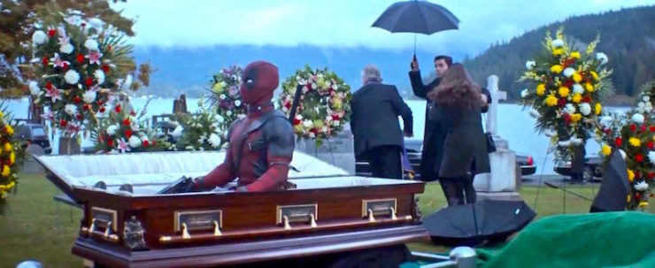 Deadpool 2 coffin