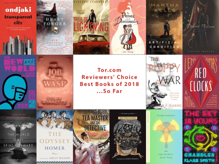 Tor.com Reviewers Choice Best Books of 2018 so far
