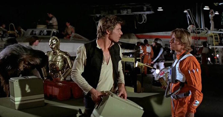 Luke Skywalker, Han Solo, Star Wars: A New Hope