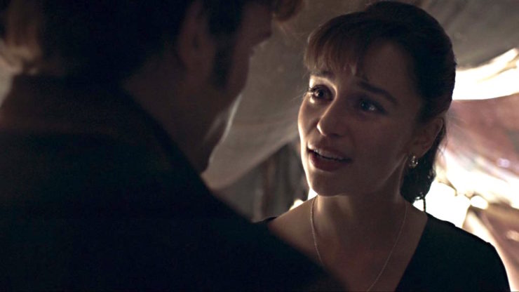 Solo: A Star Wars Story, Qi'ra and Han