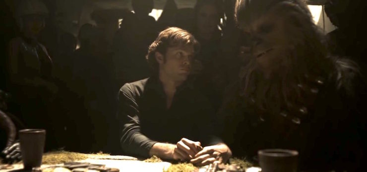 Solo: A Star Wars Story, Han and Chewie
