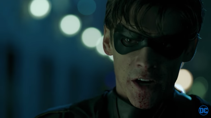 Titans trailer fuck Batman SDCC 2018 Robin DC Universe streaming service