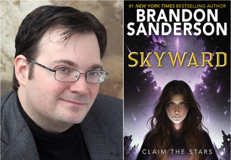 Brandon Sanderson Skyward book tour author tour venues dates