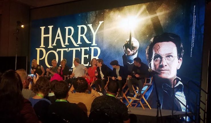Cast of Harry Potter and the Cursed Child at New York Comic Con 2018