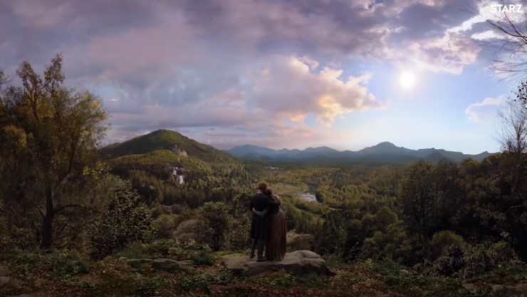Outlander season 4 opening credits theme song opening titles Bear McCreary Raya Yarbrough
