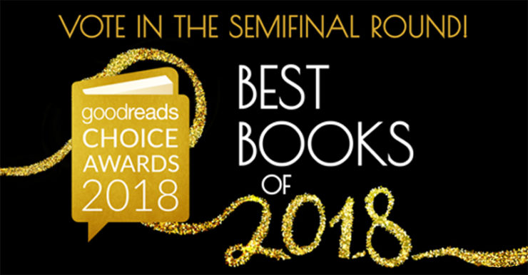 Goodreads Choice Awards 2018 semifinals round vote