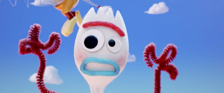 Toy Story 4 teaser Forky the toy existential crisis