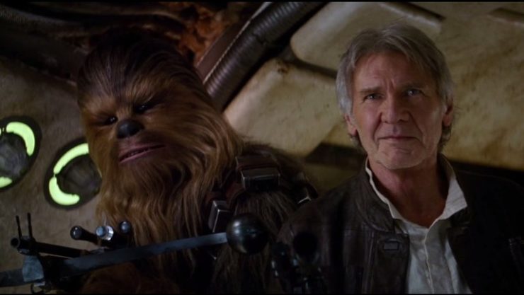 Han and Chewie, Force Awakens