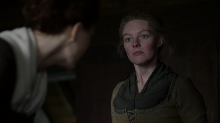 Outlander 407 "Down the Rabbit Hole" television review Laoghaire