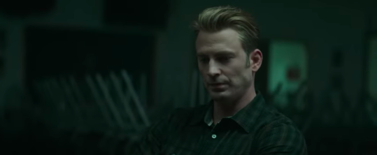 Avengers: Endgame Super Bowl trailer Steve support group where do we go now that they're gone