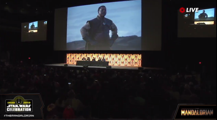 The Mandalorian, television preview, Star Wars Celebration