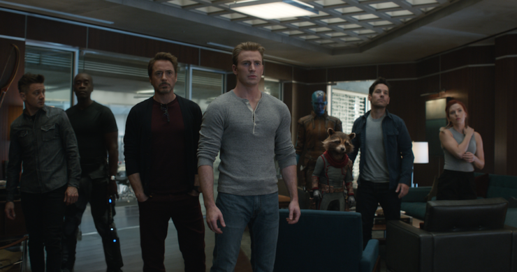 Avengers: Endgame Marvel Cinematic Universe what rewards do superheroes deserve Avengers group shot