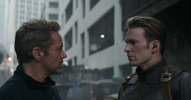Avengers: Endgame Marvel Cinematic Universe what rewards do superheroes deserve Tony Stark rest Morgan Steve Rogers Cap Peggy