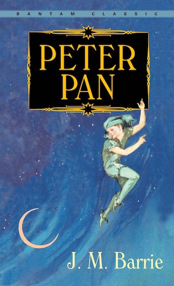 Peter Pan, cover, Barrie