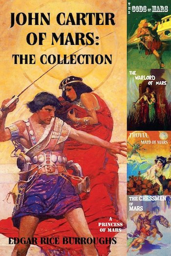 John Carter of Mars, Edgar Rice Burroughs, cover