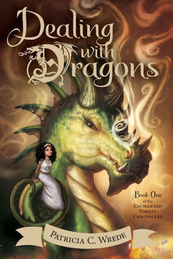 Dealing With Dragons cover, Patricia C Wrede