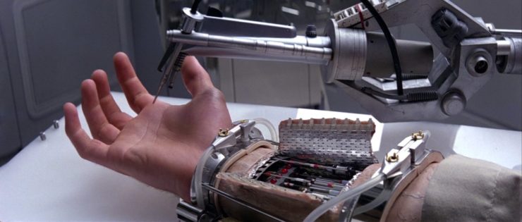 Empire Strikes Back Luke Skywalker prosthetic hand