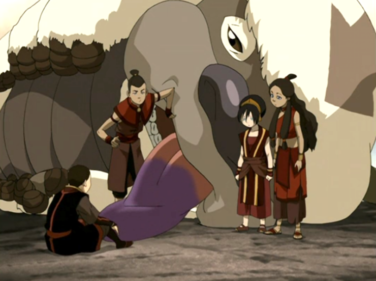 Avatar: The Last Airbender, Appa, the Painted Lady