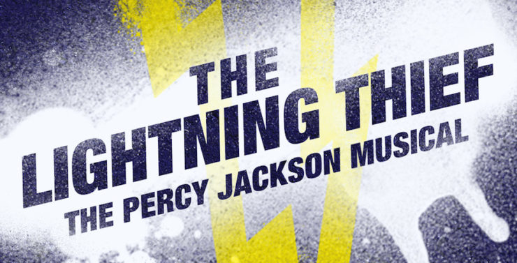 The Lightning Thief: The Percy Jackson musical show logo