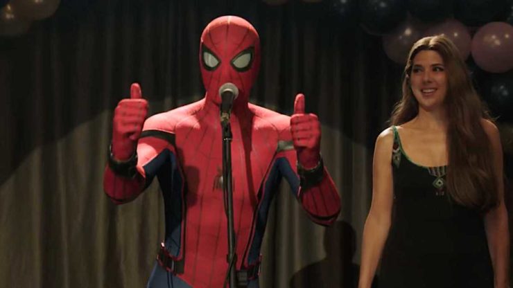Spider-Man Far From Home thumbs up