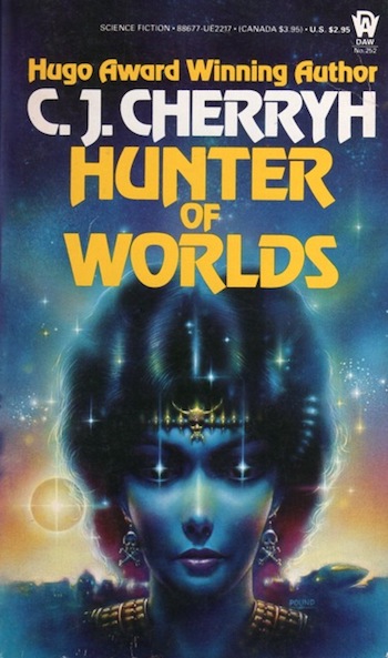 Book cover: Hunter of Worlds