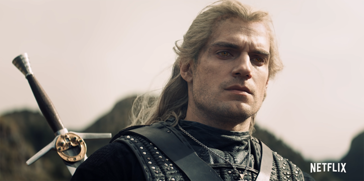 Henry Cavill as Geralt in Netflix's The Witcher