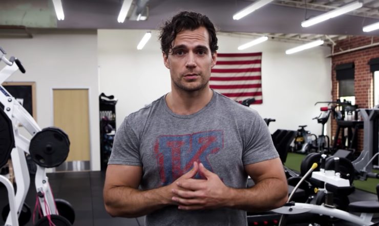 Henry Cavill The Witcher workout