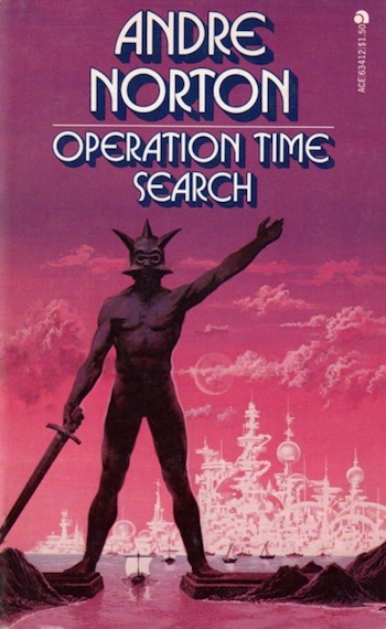Book cover: Operation Time Search by Andre Norton