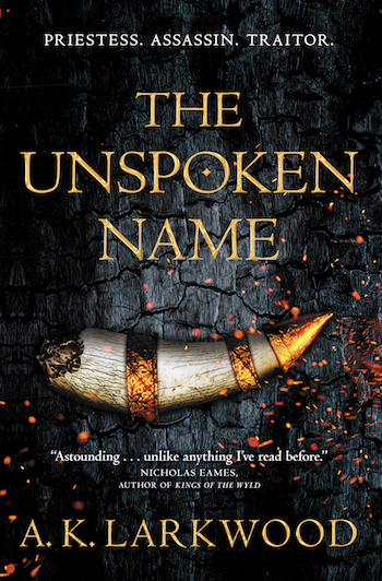 Book Cover: The Unspoken Name by A.K. Larkwood