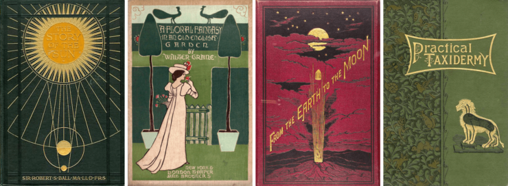 Early book cover designs