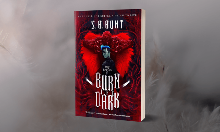 Book cover: Burn the Dark by S.A. Hunt
