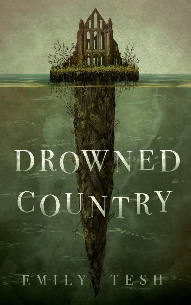 Book cover: Drowned Country by Emily Tesh