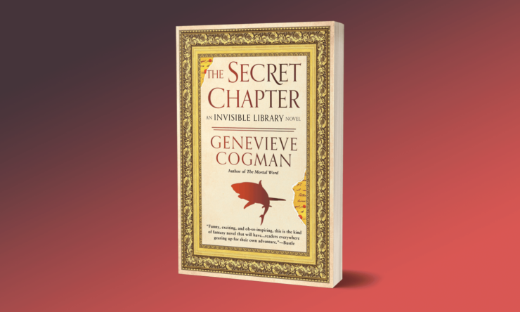Book cover: The Secret Chapter by Genevieve Cogman