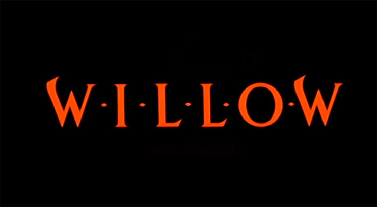Willow movie title card