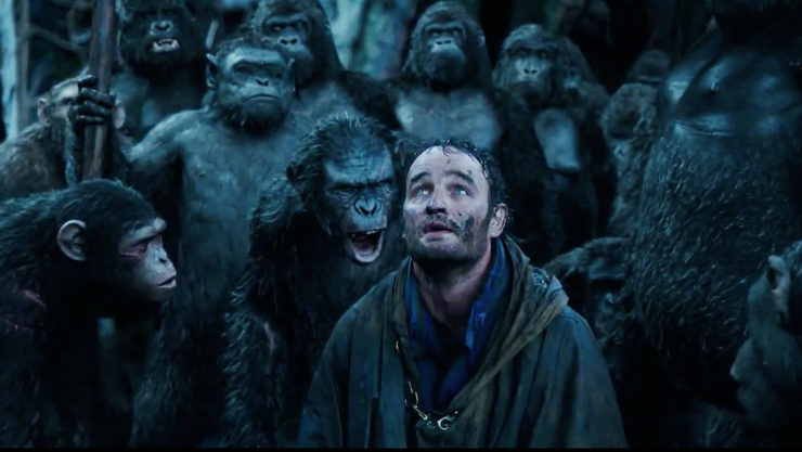 Malcolm (Jason Clarke) in Dawn of the Planet of the Apes