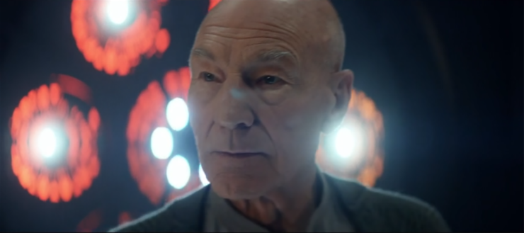 Jean-Luc Picard (Patrick Stewart) in Star Trek: Picard